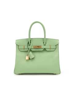 Hèrmes Vert Criquet Epsom Birkin