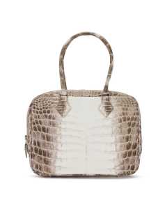 Hèrmes White Himalaya Matte Niloticus Birkin