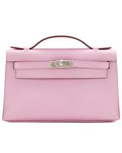 Hèrmes Mauve Sylvestre Swift Kelly