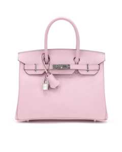 Hèrmes Mauve Sylvestre Epsom Birkin