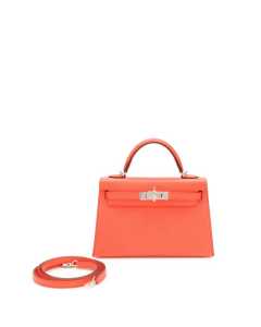 Hèrmes Rose Texas Epsom Mini Kelly