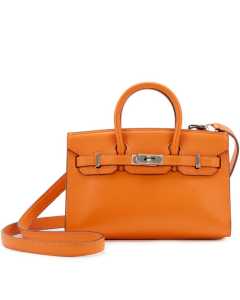Hèrmes Orange Swift Micro Birkin