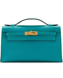 Hèrmes Bleu Paon Swift Kelly