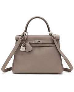 Hèrmes Gris Asphalte Togo Kelly