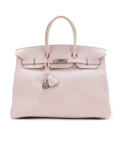 Hèrmes Rose Dragee Swift Birkin